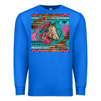 True Royal floral horse Premium Sweatshirt - LillyAllenDesigns