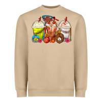 Mushroom Softball Basketball Baseball Sports Coffee Cups Heavyweight Sweatshirt - FaDigitalArtStudio