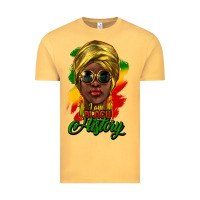 Vintage Mustard i am black history Vintage Tee - NancyCooperArtShop