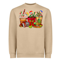 Mexico Coffee Cups Heavyweight Sweatshirt | Teevron