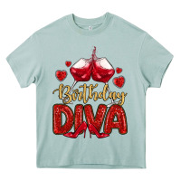 Arona birthday diva Heavy Core Tee - MaliasSmallBusiness