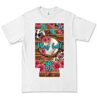Play Ball Baseball With Pink Flowers 12 Oz Slim Can Cooler Premium Tee | Teevron