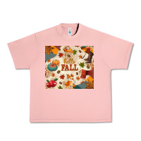Salmon Hello Fall Urban Heavy Tee - texasbilliewilder