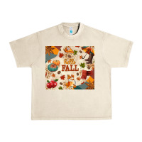 Sandshell Hello Fall Urban Heavy Tee - texasbilliewilder