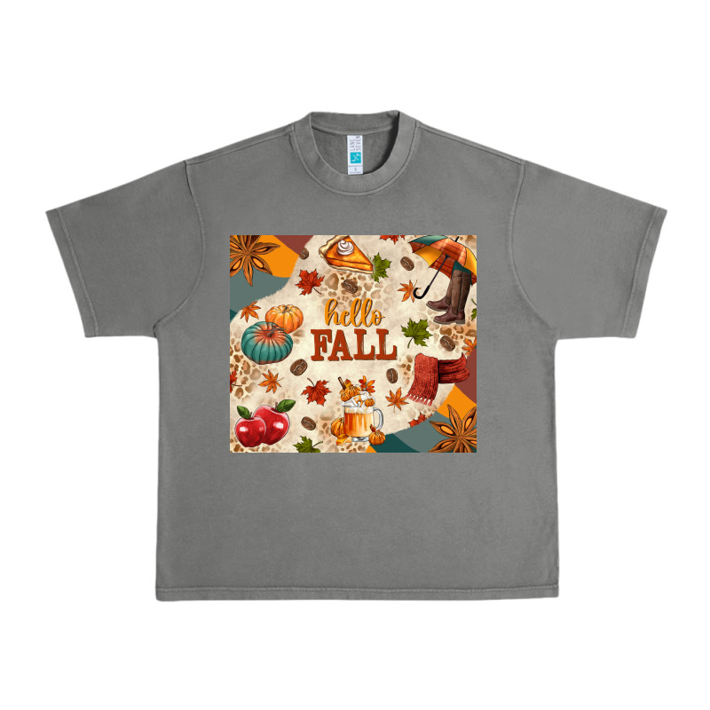 Hello Fall Urban Heavy Tee by texasbilliewilder | Teevron