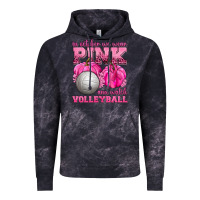 In October We Wear Pink And Watch Volleyball Vintage Hoodie | Teevron