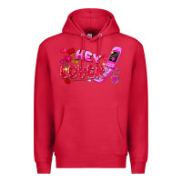 Cardinal hey lover flip phone Premium Hoodie - FaDigitalArtStudio