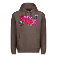 Coffee hey lover flip phone Premium Hoodie - FaDigitalArtStudio