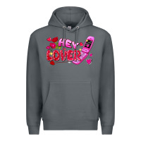 Rock hey lover flip phone Premium Hoodie - FaDigitalArtStudio