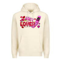 Sandshell hey lover flip phone Premium Hoodie - FaDigitalArtStudio