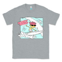Heather Grey Rocket Power Otto Woogidy Woogidy Surfs Up Classic Tee - tuanDangUi