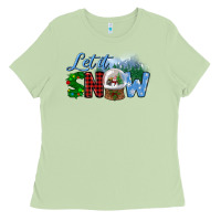 Matcha let it snow Ladies Tee - BundleAndBundleShop