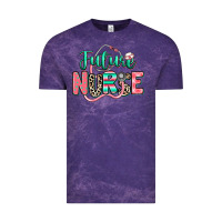 Cloud Purple future nurse Vintage Tee - RanaPortraitStore
