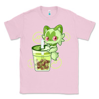 Bubblegum Pink sprigatito matcha bubble classic . Classic Tee - tuanDangUi