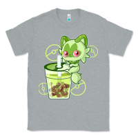 Heather Grey sprigatito matcha bubble classic . Classic Tee - tuanDangUi