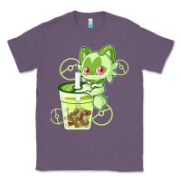 Lavender sprigatito matcha bubble classic . Classic Tee - tuanDangUi