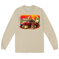 Mushroom mexican cinco de mayo truck Long Sleeve Tee - CowGirlArtShop