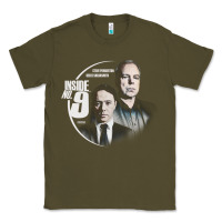 Army Green inside no. 9 Classic Tee - tuanDangUi