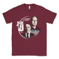 Burgundy inside no. 9 Classic Tee - tuanDangUi