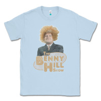 Dusty Blue benny hill Classic Tee - tuanDangUi