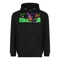 Black Too Cute To Spook Baby Orangutan Heavyweight Hoodie - LillyAllenDesigns