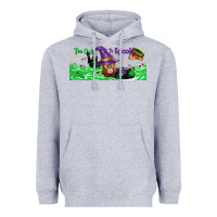 Heather Grey Too Cute To Spook Baby Orangutan Heavyweight Hoodie - LillyAllenDesigns