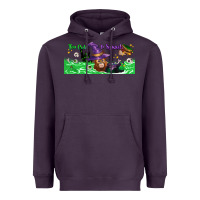 Plum Too Cute To Spook Baby Orangutan Heavyweight Hoodie - LillyAllenDesigns