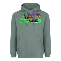Sage Too Cute To Spook Baby Orangutan Heavyweight Hoodie - LillyAllenDesigns