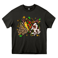 Asphalt hair stylist with christmas tree Heavy Core Tee - MaliasSmallBusiness