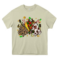 Mossy hair stylist with christmas tree Heavy Core Tee - MaliasSmallBusiness