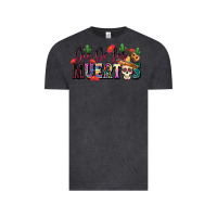 Vintage Black Dia De Los Muertos Vintage Tee - texasbilliewilder