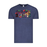 Vintage Denim Dia De Los Muertos Vintage Tee - texasbilliewilder