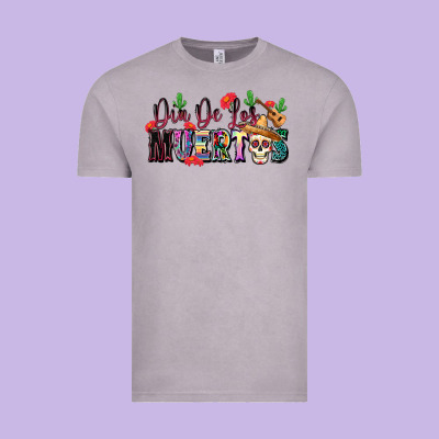 Dia De Los Muertos Vintage Tee Designed By Texasbilliewilder