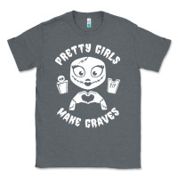 Charcoal Heather pretty girls make graves Classic Tee - tuanDangUi