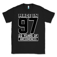 Black Made In 97 22 Years Of Awesomeness Classic Tee - Bettercallsaul