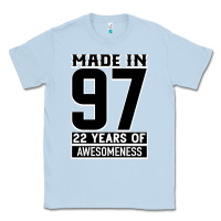 Dusty Blue Made In 97 22 Years Of Awesomeness Classic Tee - Bettercallsaul