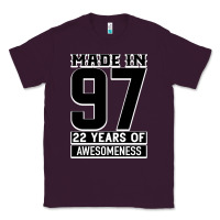 Plum Made In 97 22 Years Of Awesomeness Classic Tee - Bettercallsaul
