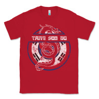 Red Tang Soo Do Hoodie Martial Arts Gift Dragon Korean Classic Tee - tuanDangUi