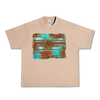 Serape And Leopard Background Urban Heavy Tee | Teevron