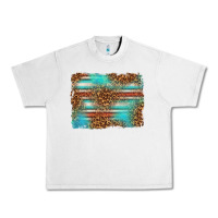 Lunar Rock Serape and Leopard Background Urban Heavy Tee - texasbilliewilder