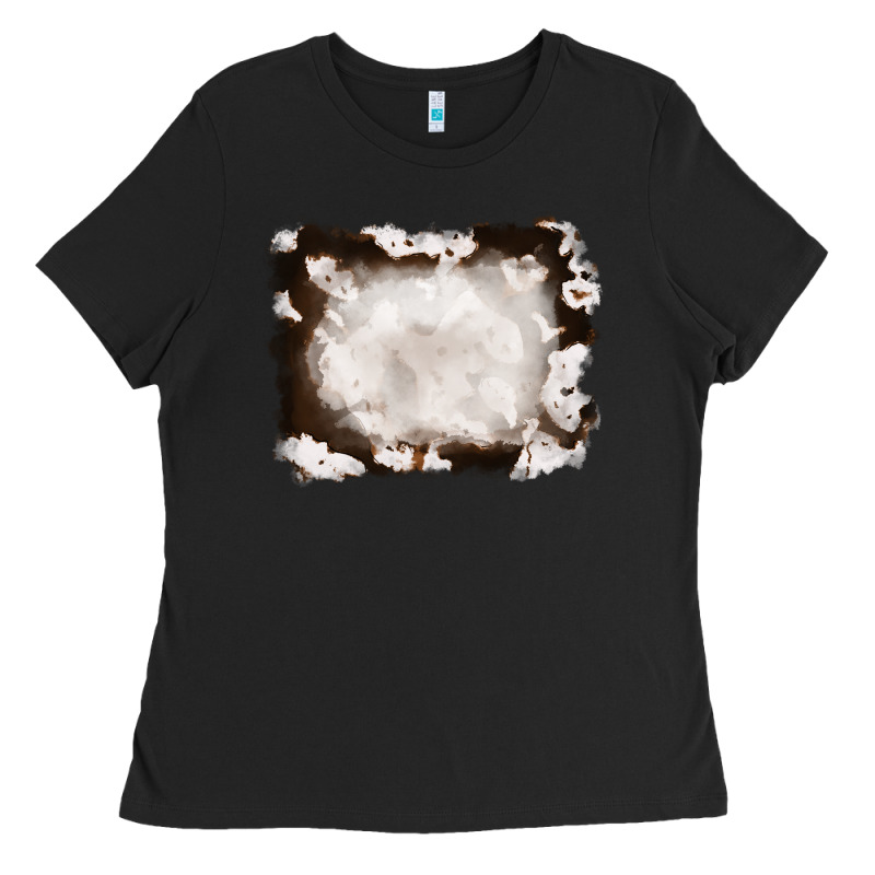 Cowhide Frames Background Ladies Tee by RanaPortraitStore | Teevron