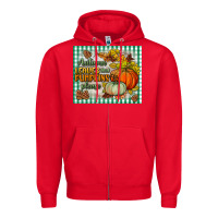 Red autumn leaves and pumpkins please mouse pad Zipper Hoodie - BundleAndBundleShop