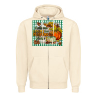 Sandshell autumn leaves and pumpkins please mouse pad Zipper Hoodie - BundleAndBundleShop
