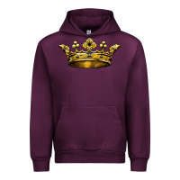 Mauve Wine crown Urban Hoodie - BarkalooDesign