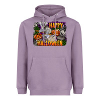 Lavender happy halloween koala Heavyweight Hoodie - LillyAllenDesigns