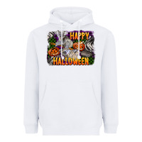 White happy halloween koala Heavyweight Hoodie - LillyAllenDesigns