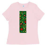Bubblegum Pink christmas pen wraps Ladies Tee - BundleAndBundleShop