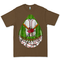 Cacao baseball and western roses teardrop  2 Premium Tee - BundleAndBundleShop