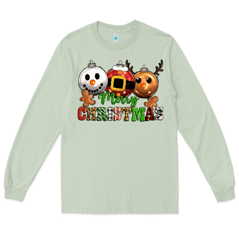 Merry Christmas Long Sleeve Tee by CowGirlArtShop | Teevron