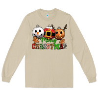 Mushroom merry christmas Long Sleeve Tee - CowGirlArtShop